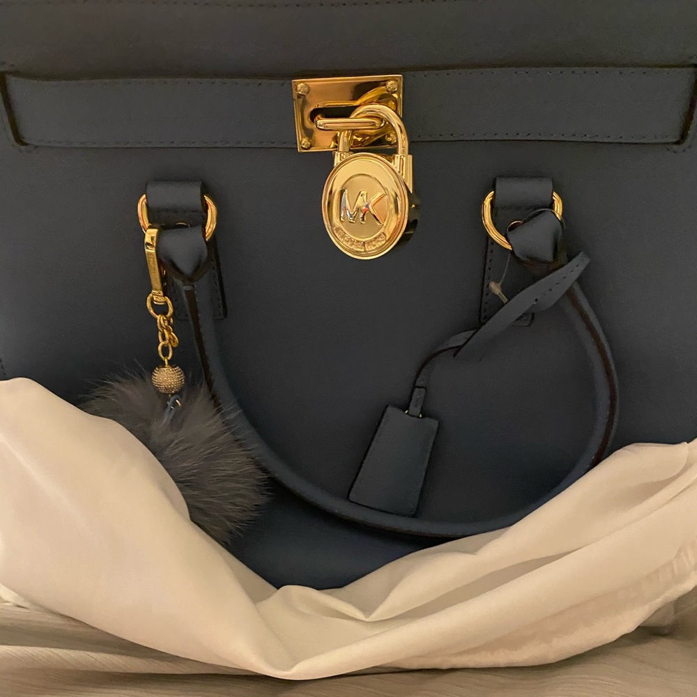 Blue MK purse